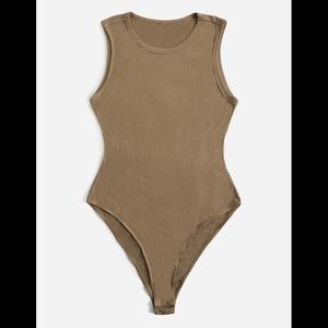 SHEIN | Ribbed Tank Bodysuit